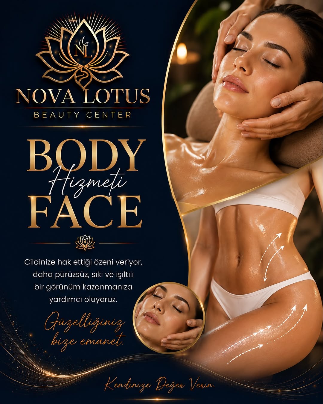 Body Face vücut ve yüz bakımı - Nova Lotus Beauty Center